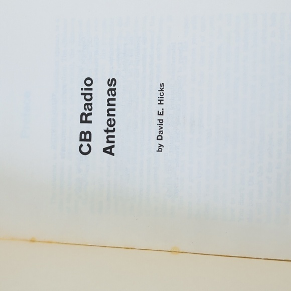 CB Radio Antennas By David E Hicks Vintage Educational Book - Picture 4 of 8